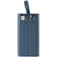 Внешний аккумулятор Uniscend Trellis Flat, 10000 mAh, синий - фото № 4