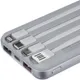 Внешний аккумулятор Unisend Omni Pro 10000 mAh, soft touch, серый - фото № 4