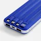 Внешний аккумулятор Unisend Omni Pro 10000 mAh, soft touch, синий - фото № 3