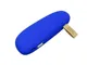 Внешний аккумулятор в форме камня Stone, 2600 mAh, синий - фото № 1
