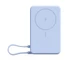 Внешний аккумулятор Xiaomi Magnetic Power Bank with Built-in Stand, 10000 mAh, голубой - фото № 1