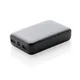 Внешний аккумулятор из переработанного пластика XD Collection, 10000 mAh, черный - фото № 6