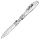 Ручка шариковая пластиковая Lecce Pen X-5 Frost, фростированная белая - фото № 2