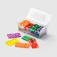 Игра настольная Acrylic Games «Домино», разноцветная - фото № 3