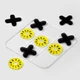 Игра настольная Acrylic Games «Крестики-нолики», желтая / черная - фото № 3