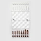Игра настольная Acrylic Games «Шахматы», белая / коричневая / прозрачная - фото № 2