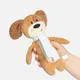 Игрушка мягкая Beastie Toys, собачка, коричневая - фото № 3