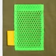 Заготовка из крупной сетки Rete, M, зеленый неон - фото № 6