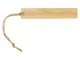 Закладка с линейкой из бамбука Bookmark, бежевая - фото № 3