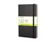 Записная книжка нелинованная на резинке Moleskine Classic А6, черная - фото № 1