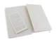 Записная книжка нелинованная на резинке Moleskine Classic А5, белая - фото № 4