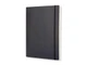 Записная книжка в клетку на резинке Moleskine Classic Soft ХLarge, черная - фото № 5