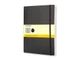 Записная книжка в клетку на резинке Moleskine Classic Soft ХLarge, черная - фото № 1