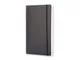 Записная книжка в клетку на резинке Moleskine Classic Soft Large, черная - фото № 1