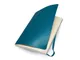 Записная книжка в линейку на резинке Moleskine Classic Soft А5, темно-бирюзовая - фото № 2