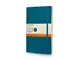 Записная книжка в линейку на резинке Moleskine Classic Soft А5, темно-бирюзовая - фото № 1