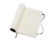 Записная книжка в линейку на резинке Moleskine Classic Soft А5, черная - фото № 3