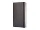 Записная книжка в линейку на резинке Moleskine Classic Soft А5, черная - фото № 5