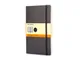 Записная книжка в линейку на резинке Moleskine Classic Soft А6, черная - фото № 1