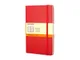 Записная книжка в линейку на резинке Moleskine Classic А6, красная - фото № 1