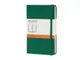 Записная книжка в линейку на резинке Moleskine Classic А6, зеленая - фото № 1
