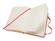 Записная книжка в линейку на резинке Moleskine Classic А5, красная - фото № 3