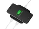 Зарядка беспроводная Tile с 2 USB-A, 5 Вт, черная - фото № 2