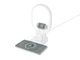 Зарядная станция 4 в 1 Evolt Portal беспроводная c лампой, 15 Вт, белая - фото № 1