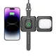 Зарядная станция Flip с MagSafe беспродная складная (15W), черная - фото № 9