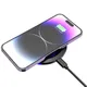 Зарядное устройство беспроводное Pebble, 15W, черное - фото № 6