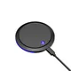 Зарядное устройство беспроводное Pebble, 15W, черное - фото № 1
