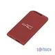 Зарядное устройство с фонариком и переходниками Chili Theta, 4000 mAh, покрытие soft touch, красное - фото № 1
