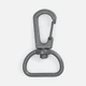 Застежка-карабин Snap Hook, M, серая - фото № 1
