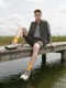 Жилет мужской Sol's Stream BW Men, темно-синий - фото № 6