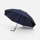 Зонт наоборот складной автоматический Futurum, темно-синий - фото № 1