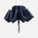 Зонт наоборот складной автоматический Futurum, темно-синий - фото № 7