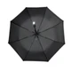 Зонт складной автоматический Forest Walker с фонариком, черный - фото № 4