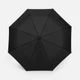 Зонт складной автоматический Molti Hooklook, черный - фото № 2