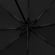 Зонт складной автоматический Molti Hooklook, черный - фото № 3