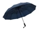 Зонт складной автоматический мужской Torber, синий - фото № 3