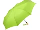 Зонт складной полуавтомат из бамбука Fare ÖkoBrella, салатовый - фото № 1