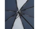 Зонт складной полуавтомат со светоотражающими клиньями Fare ColorReflex, черный - фото № 13