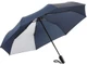 Зонт складной полуавтомат со светоотражающими клиньями Fare ColorReflex, синий - фото № 12