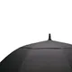 Зонт-трость антишторм из rPET AWARE™ Tornado Swiss Peak, черный - фото № 9