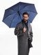 Зонт-трость полуавтомат Rainzee, темно-синий - фото № 7