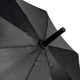 Зонт-трость полуавтомат с ручкой-держателем Liverpool, черный - фото № 3
