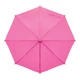 Зонт-трость с автоматическим открытием из полиэстера, розовый - фото № 6