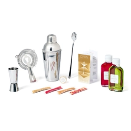 Адвент-набор Chin-Chin, 7 вложений, темно-синий / золотой