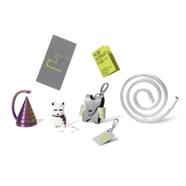 Адвент-набор Snake It Box №1, 5 вложений, зеленый / серый