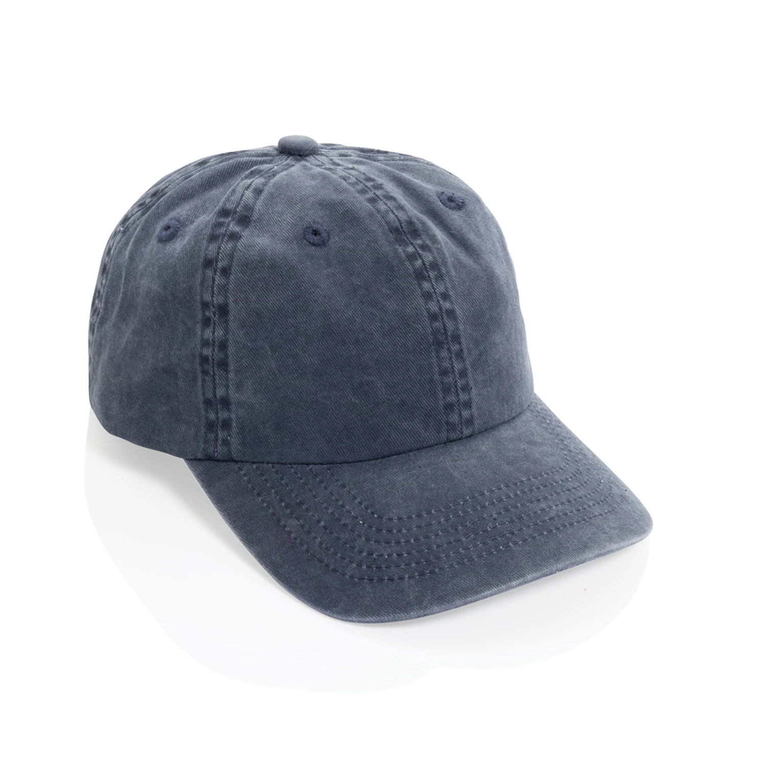 Бейсболка из хлопковой саржи XD Xclusive Beau Aware™, 6 клиньев, 270 г/м², темно-синяя